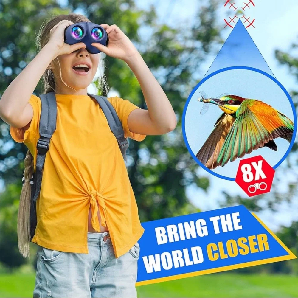 Kids binoculars new in open box.